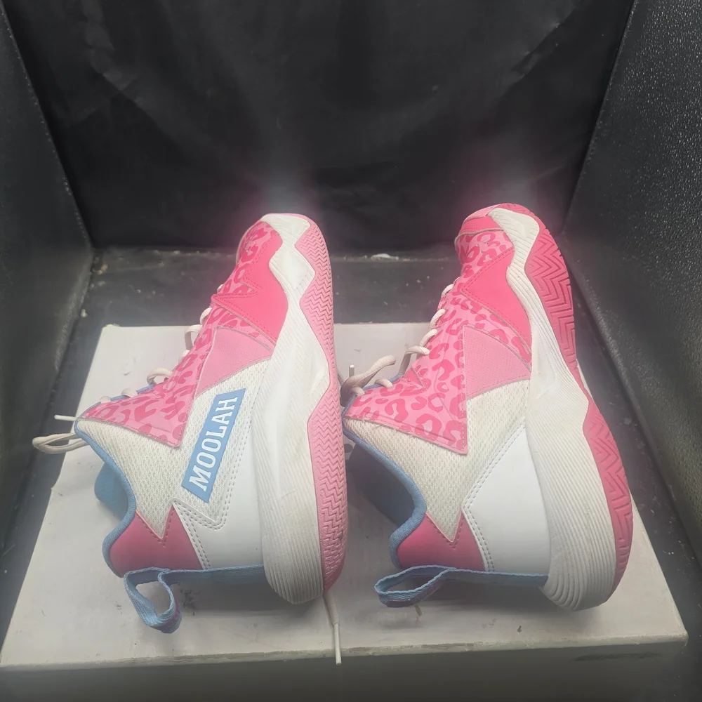 Pink Leopard Print Athletic‎ Shoes